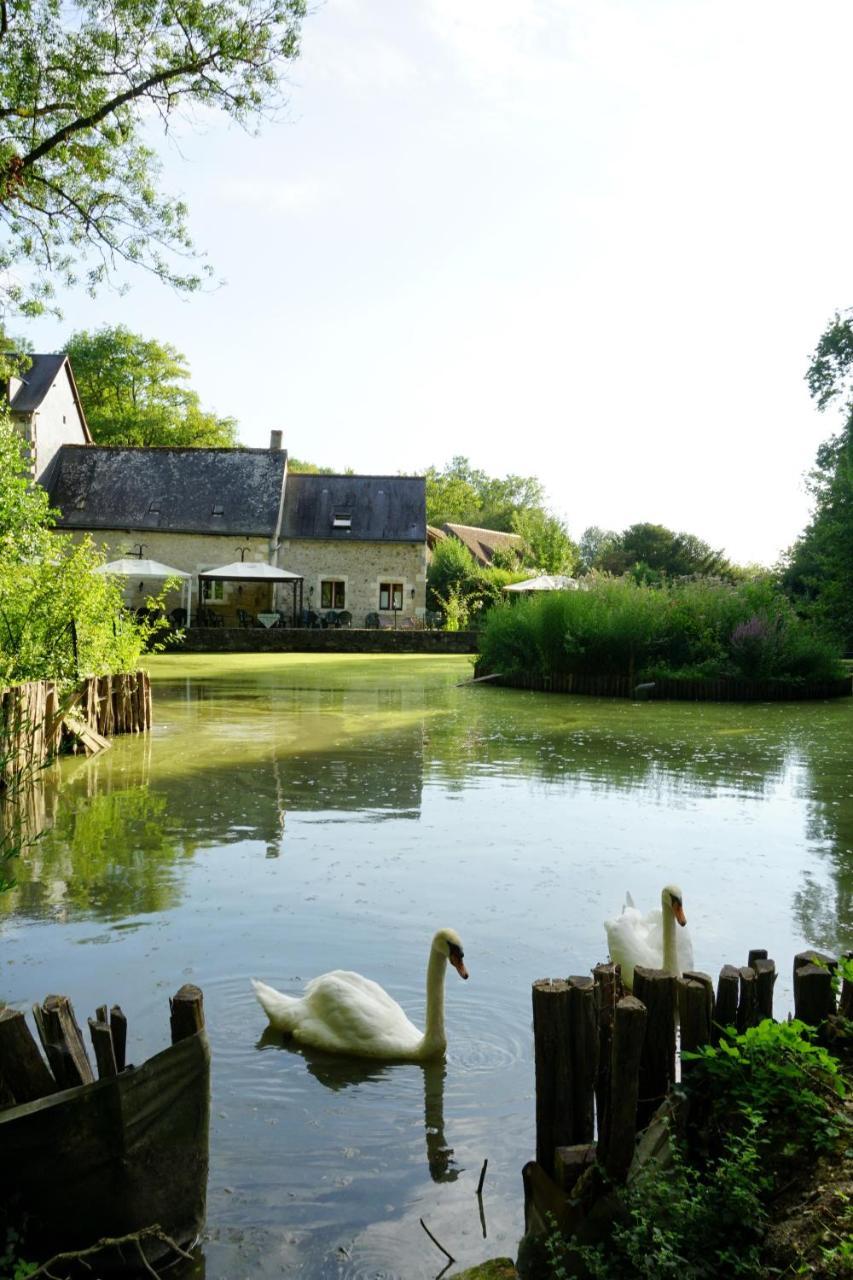 Le Moulin De La Planche Bed & Breakfast Cerelles Bagian luar foto
