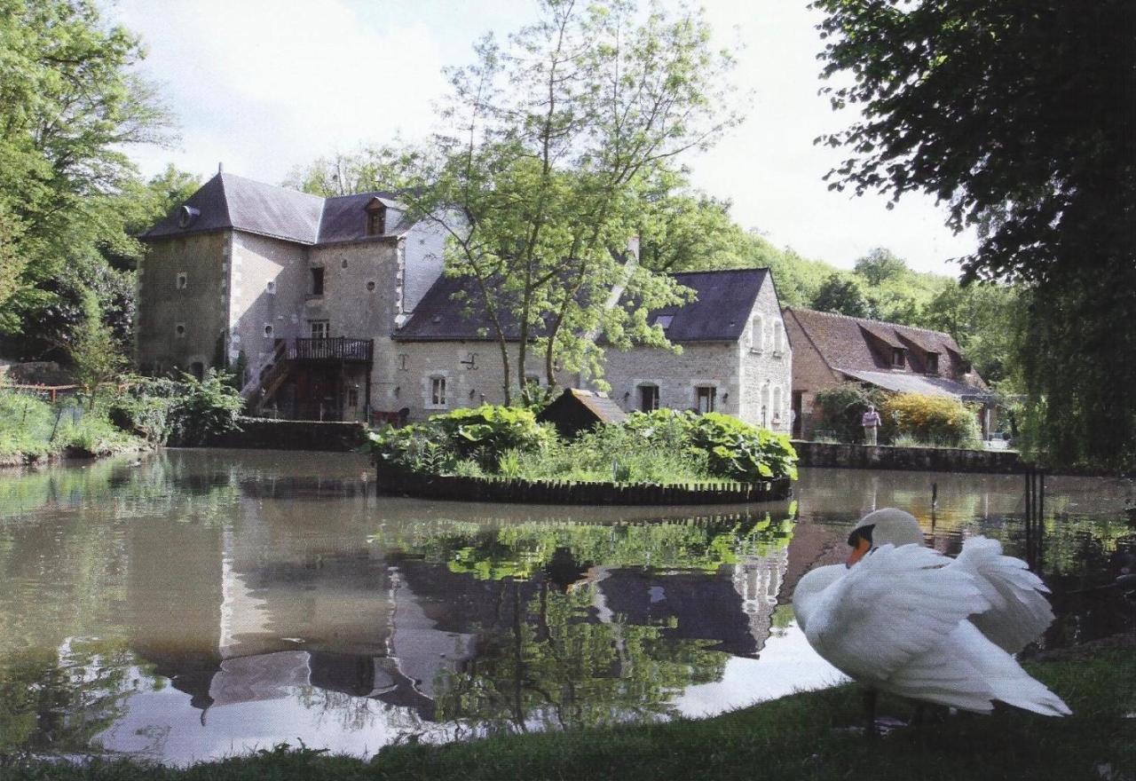 Le Moulin De La Planche Bed & Breakfast Cerelles Bagian luar foto